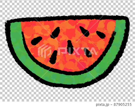 Watermelon hand-painted illustration Watermelon hand-painted illustration 87905255