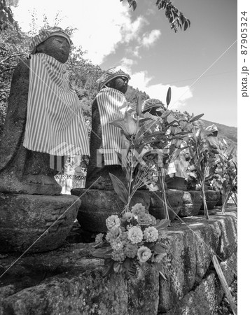 福島県檜枝岐村:六地蔵 福島県檜枝岐村:六地蔵 87905324