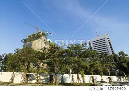 タイ・バンコク Noble Revolve Ratchada 建設中の様子 / Bangkok 87905499