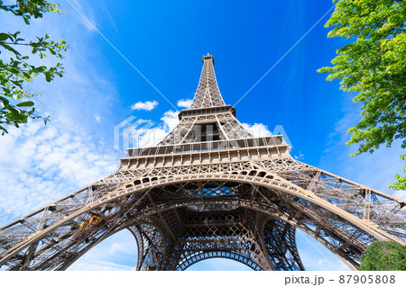 eiffel tour and Paris cityscape eiffel tour and Paris cityscape 87905808