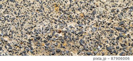 Grunge blue pebble concrete cement floor texture background Grunge blue pebble concrete cement floor texture background 87906006
