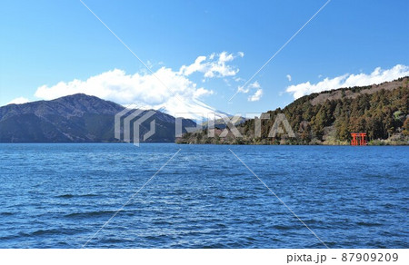 神奈川県 箱根 芦ノ湖 87909209