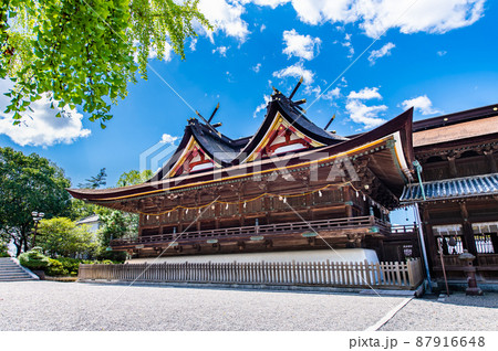 岡山県岡山市　吉備津神社　～本殿・拝殿～ 87916648