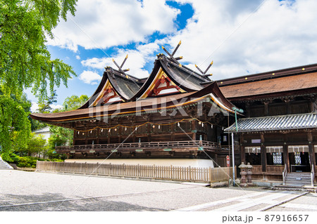 岡山県岡山市　吉備津神社　～本殿・拝殿～ 87916657