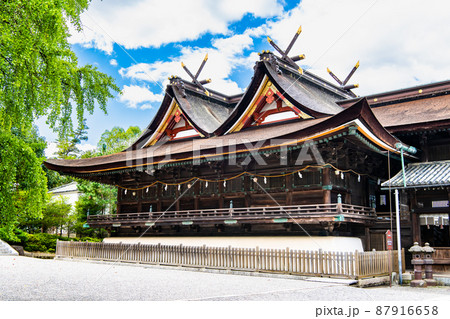 岡山県岡山市　吉備津神社　～本殿・拝殿～ 87916658