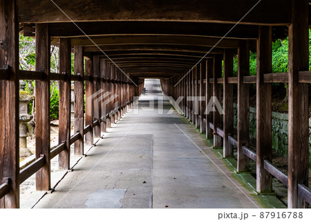 岡山県岡山市　吉備津神社　～回廊～ 87916788