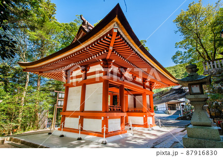 岡山県岡山市　吉備津神社　～北随神門～ 87916830