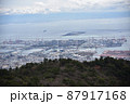 六甲ケーブル山上駅天覧台から見た六甲アイランド 87917168