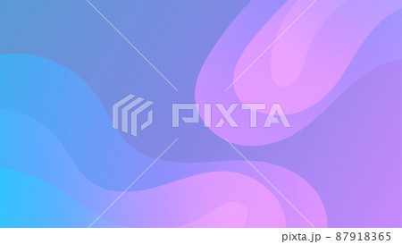 Abstract blue and purple background. Modern background. Dynamic shapes composition. Vector.ac 87918365