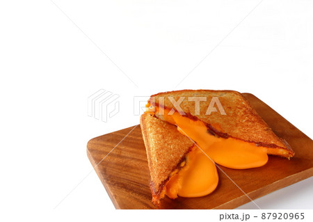 グリルドチーズサンド チーズホットサンド グリルドチーズサンド チーズホットサンド 87920965