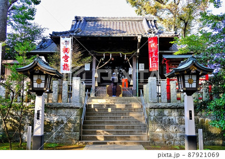 千束八幡神社（洗足池八幡宮）　社殿 87921069