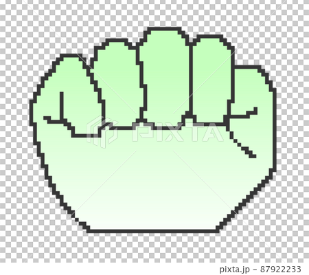 Pixel art goo (green) 87922233