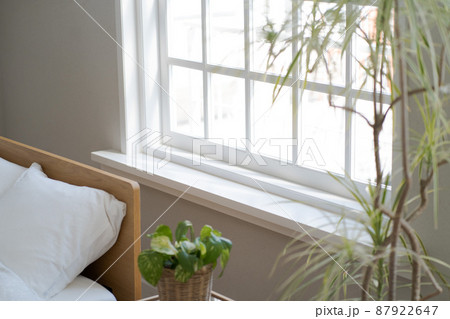 ベッドルーム　寝室　無人 87922647