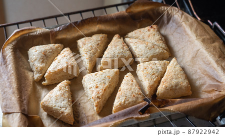 手作りスコーン・焼き上がりイメージ 手作りスコーン・焼き上がりイメージ 87922942