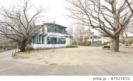 イタリヤ山公園(神奈川県横浜市山手・外交官の館・プラフ18番館)の早春 イタリヤ山公園(神奈川県横浜市山手・外交官の館・プラフ18番館)の早春 87924856