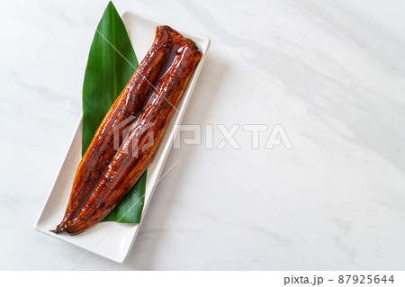 grilled eel or grilled unagi with sauce grilled eel or grilled unagi with sauce 87925644