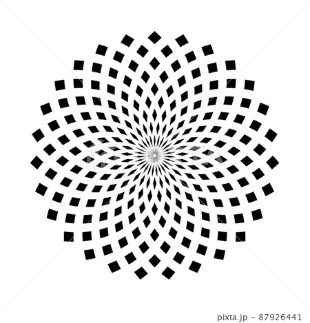 Abstract decorative geometric circle pattern. Abstract decorative geometric circle pattern. 87926441