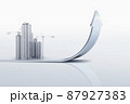 矢印 都市 都会 87927383