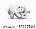 ダイエット 巻尺 アイコン 87927384