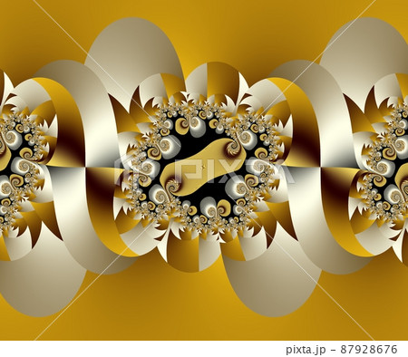 Computer generated abstract colorful fractal artwork 87928676