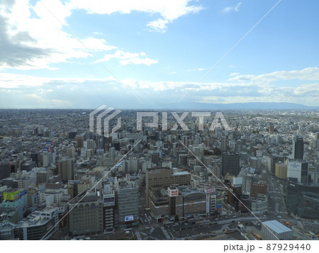 名古屋駅方面からの名古屋の展望 11月 名古屋駅方面からの名古屋の展望 11月 87929440