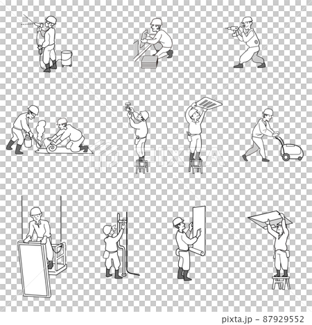 11種設備工作-單色 87929552