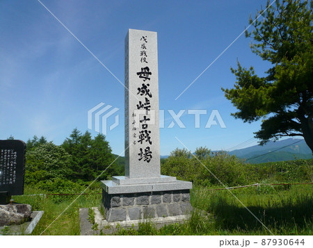 母成峠古戦場の碑　（福島県猪苗代町） 87930644