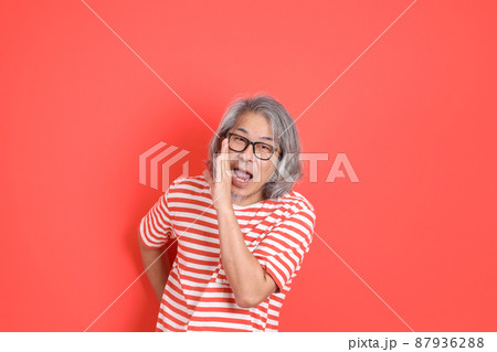 Senior Asian Man Senior Asian Man 87936288