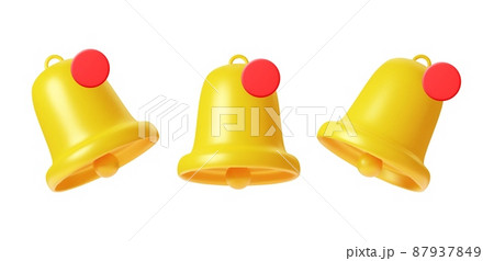 3d notification bell icon 87937849