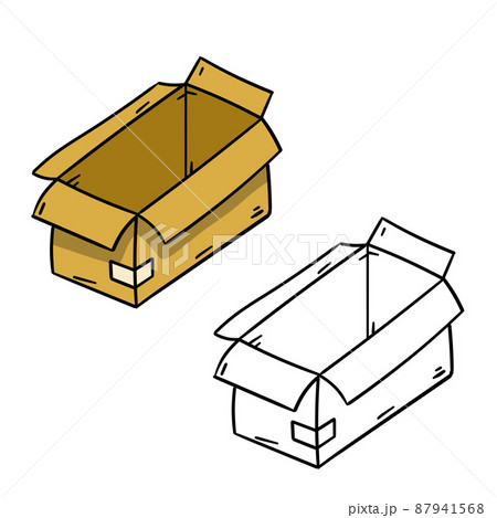 Box. Set of cardboard containers. 87941568