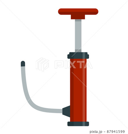 Red pump with handle and hose 87941599
