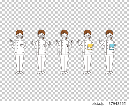 女護士醫務工作者圖 女護士醫務工作者圖 87942365