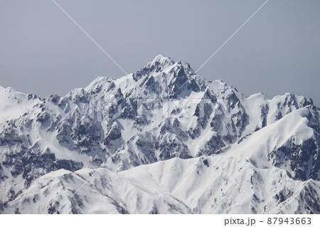 雪の剣岳 87943663