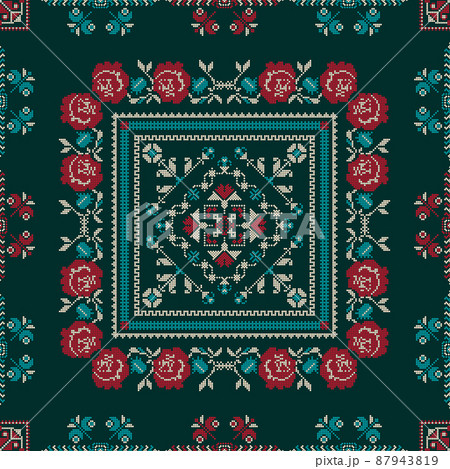 Ukrainian embroidery pattern 79 87943819