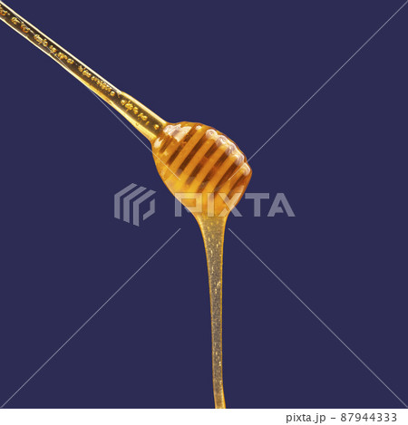fresh fragrant honey drips. organic vitamin nutrition. dessert food 87944333
