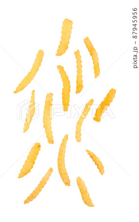 French fries on white 87945956
