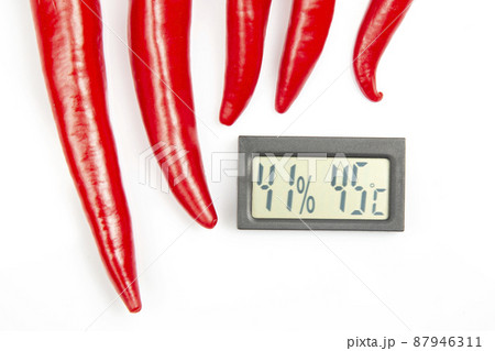 digital thermometer for measuring air temperature and humidity digital thermometer for measuring air temperature and humidity 87946311