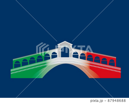 リアルト橋　ponte　di　rialto　ヴェネツィア　venezia 87948688