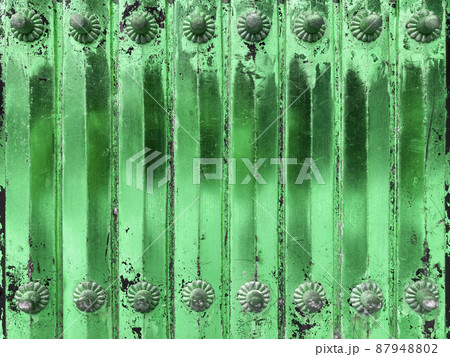 アンティーク調のステンレスのテクスチャ素材_y_08 87948802