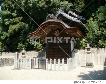 叡福寺　聖徳太子御廟　大阪府南河内郡太子町 87952548