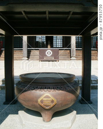 清浄光寺 本堂の焼香台 神奈川県藤沢市 清浄光寺 本堂の焼香台 神奈川県藤沢市 87953750