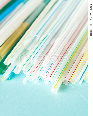 ストロー　使い捨て　飲料用ストロー 87953803