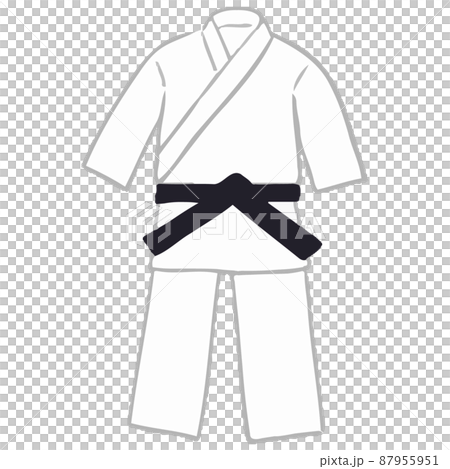 黒帯の道着 87955951