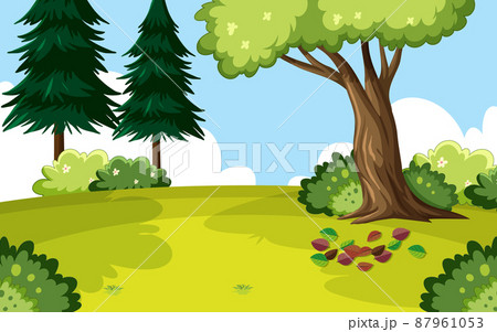 Scene of beautiful garden 87961053