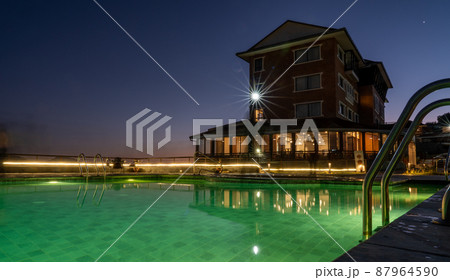 Chandragiri Hills Resort at Night 87964590