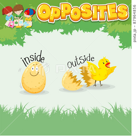 Opposite words for inside and outside Opposite words for inside and outside 87964856