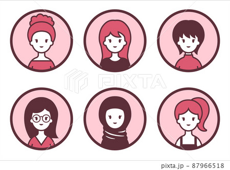 女性 メス 女の人 87966518