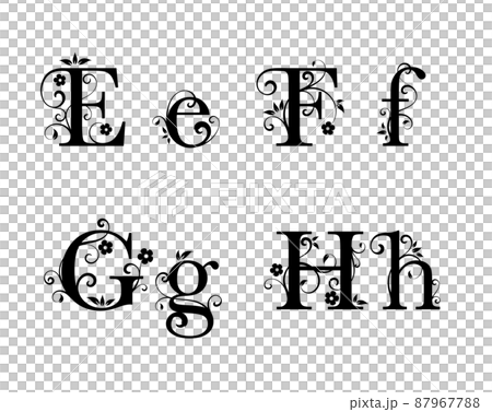 Alphabet set 87967788