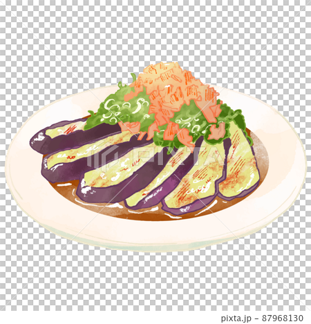 烤茄子圖 87968130