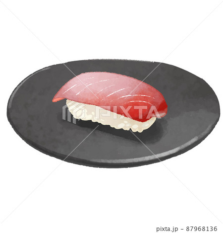 鮪の寿司 87968136